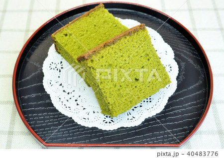 抹茶のカステラ 40483776