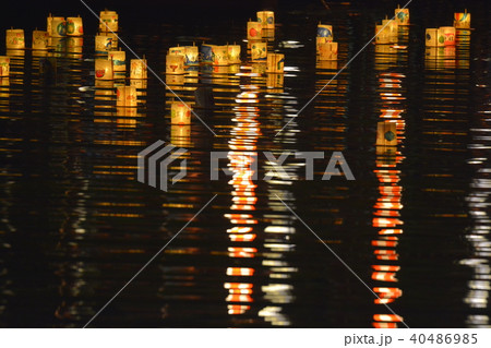 灯篭流し 灯篭流し 40486985