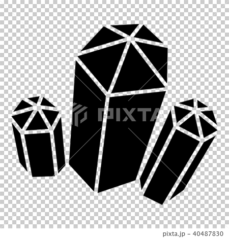 Diamond icon, simple style 40487830