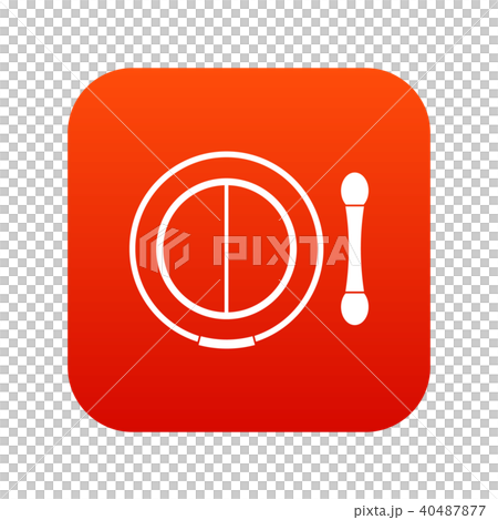 Shadow kit with applicator icon digital red Shadow kit with applicator icon digital red 40487877