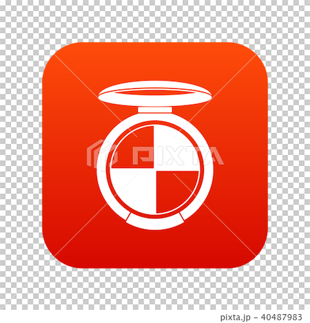 Shadow kit icon digital red 40487983