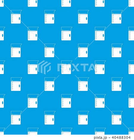 Measuring cup pattern seamless blue 40488304