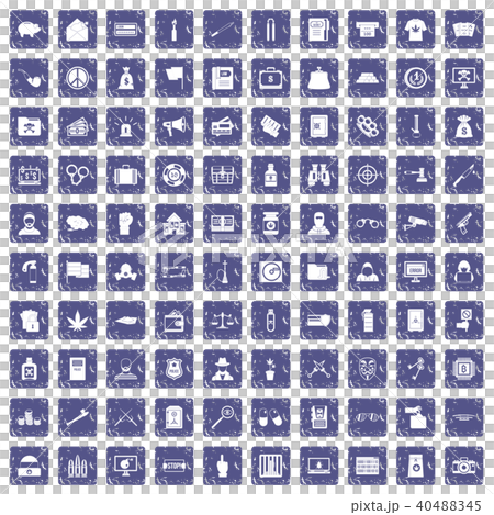 100 criminal offence icons set grunge sapphire 100 criminal offence icons set grunge sapphire 40488345