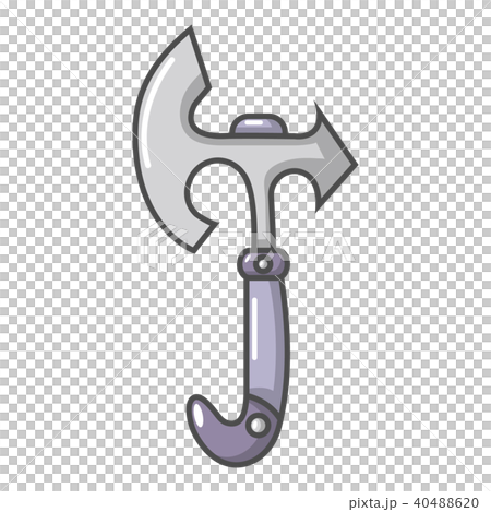 Ax heavy icon, cartoon style 40488620