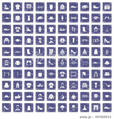 100 fashion icons set grunge sapphire 100 fashion icons set grunge sapphire 40488934