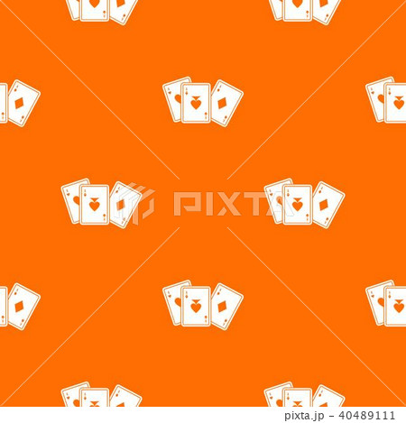 Playing cards pattern seamless Playing cards pattern seamless 40489111