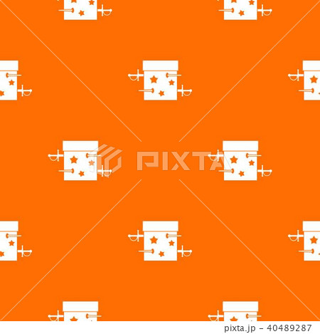 Sword box illusion pattern seamless 40489287