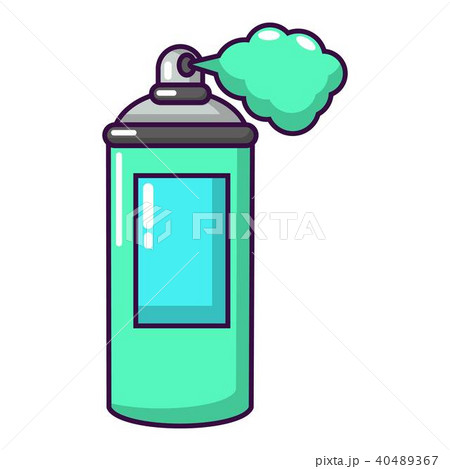 Spray paint icon, cartoon style 40489367