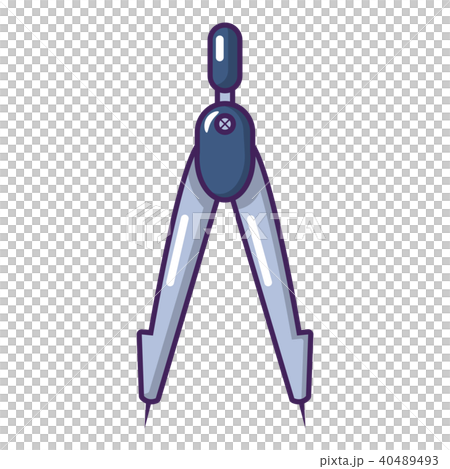 Compass icon, cartoon style. Compass icon, cartoon style. 40489493