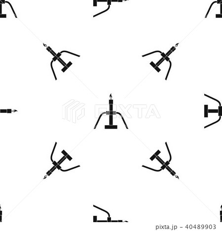 Gas flaring pattern seamless black Gas flaring pattern seamless black 40489903