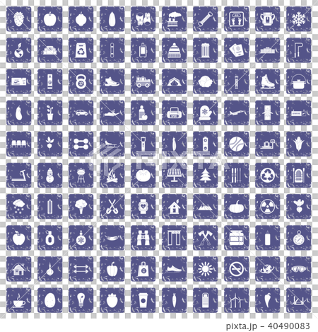100 healthy lifestyle icons set grunge sapphire 100 healthy lifestyle icons set grunge sapphire 40490083
