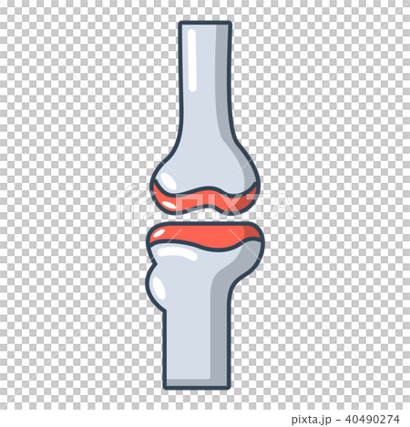 Joint inflammation icon, cartoon style. Joint inflammation icon, cartoon style. 40490274