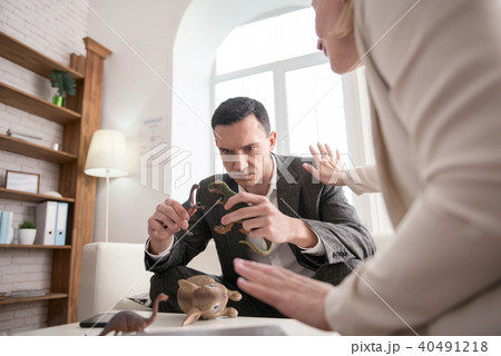 Experienced two colleagues conducting simulation Experienced two colleagues conducting simulation 40491218