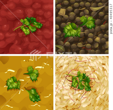 Close Up Soup Diffrent Type Close Up Soup Diffrent Type 40495317