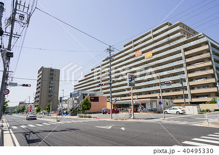 名古屋市天白区　相生山駅周辺　都市風景　戸笠小北　交差点 40495330