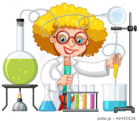A Student in Science Lab Class A Student in Science Lab Class 40495836