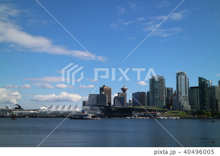 カナダ　バンクーバー　ダウンタウン　景色 40496005