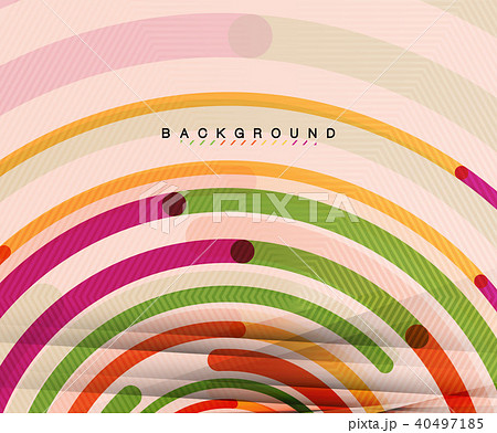 Circular lines, circles, geometric abstract background Circular lines, circles, geometric abstract background 40497185