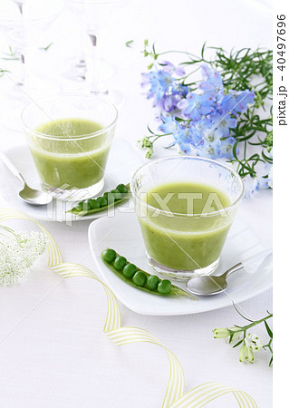 グリーンピーススープ 40497696