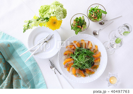 真鯛とオレンジのカルパッチョ 40497763