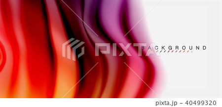 Blurred fluid colors background, abstract waves lines, vector illustration Blurred fluid colors background, abstract waves lines, vector illustration 40499320