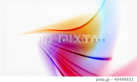 Swirl fluid flowing colors motion effect, holographic abstract background 40499831