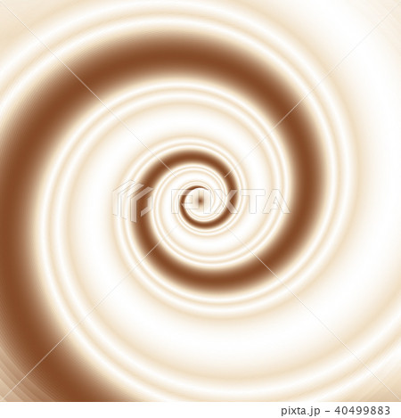 Coffee and milk twirl, Brown and cream swirl 40499883