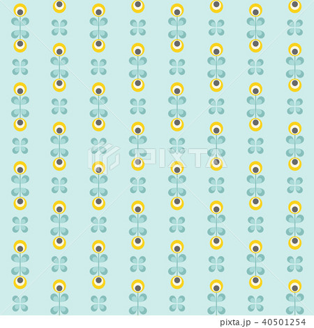 Scandinavian design Seamless floral pattern Scandinavian design Seamless floral pattern 40501254