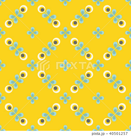 Scandinavian design Seamless floral pattern  40501257