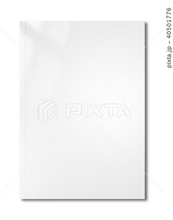White Booklet cover template White Booklet cover template 40501776