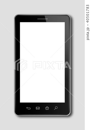 smartphone, digital tablet isolated on dark grey 40501783