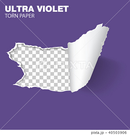 Torn Hole on Paper 40503906