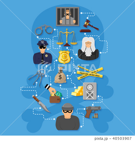Crime and Punishment Infographics 40503907