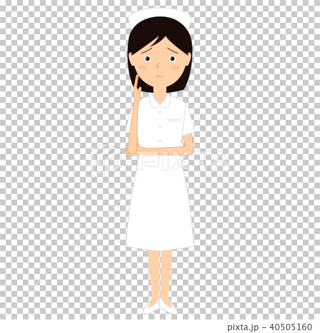 Illustration Material Of Young Female Nurse Who Stock Illustration