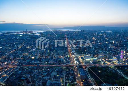 大阪 都市風景 町並 40507452