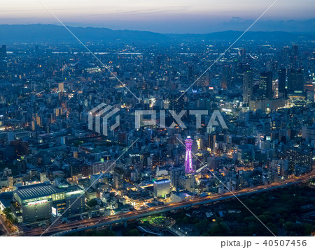 大阪 都市風景 町並 40507456