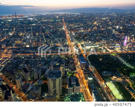 大阪 都市風景 町並 40507475