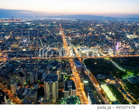 大阪 都市風景 町並 40507476