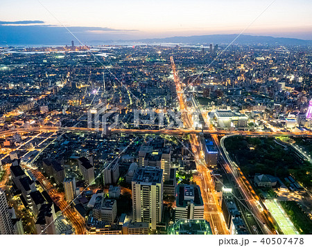大阪 都市風景 町並 40507478