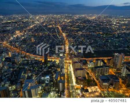 大阪 都市風景 町並 40507481