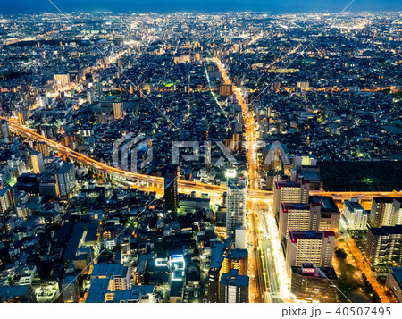 大阪 都市風景 町並 40507495