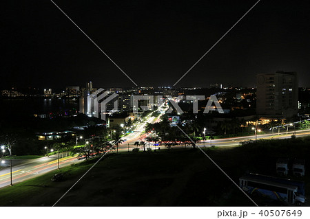 グアムの夜景の写真素材