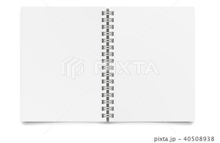 Mockup White Notebook 40508938