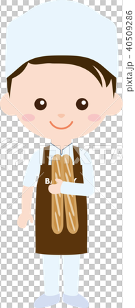 人職業製服（男）麵包店 40509286