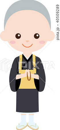 人物 職業 制服 （男性・女性）僧侶 40509289