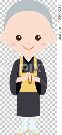 人物 職業 制服 （男性・女性）僧侶 40509289