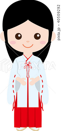 人物 職業 制服 （女性）巫女 40509292