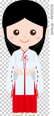 人物 職業 制服 （女性）巫女 40509292