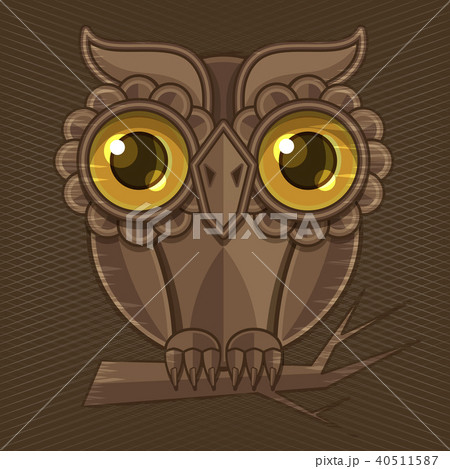Owl hand drawn Owl hand drawn 40511587