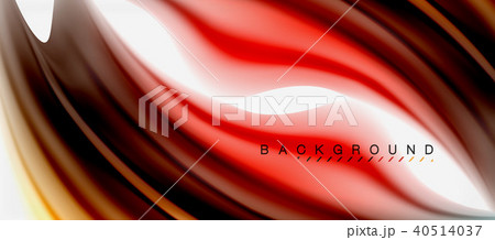 Blurred fluid colors background, abstract waves lines, vector illustration Blurred fluid colors background, abstract waves lines, vector illustration 40514037